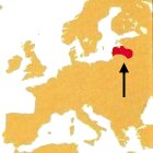 Latvia in the World: Map