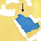 Saudi Arabia in the World: Map