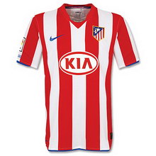 Atlético Madrid home 2008-2009 football Shirt