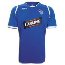 Rangers home 2008-2009 football Shirt
