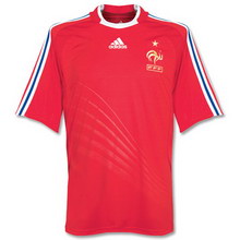 France Football Shirt, Away 2008-2009