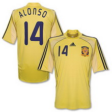 Spain Football Shirt, Away 2008-2009