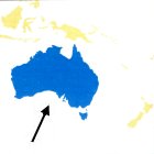 Australia in the World: Map