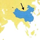 China in the World: Map