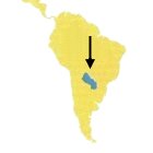 Paraguay in the World: Map