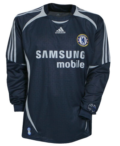 Chelsea shirts: 2007 goalkeeper grey and black shirt